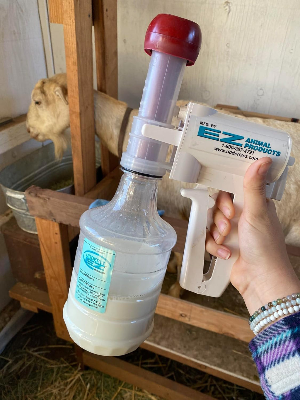 Udderly EZ Hand Milker for Goats - kit